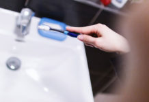 Muzyczne poranki w łazience